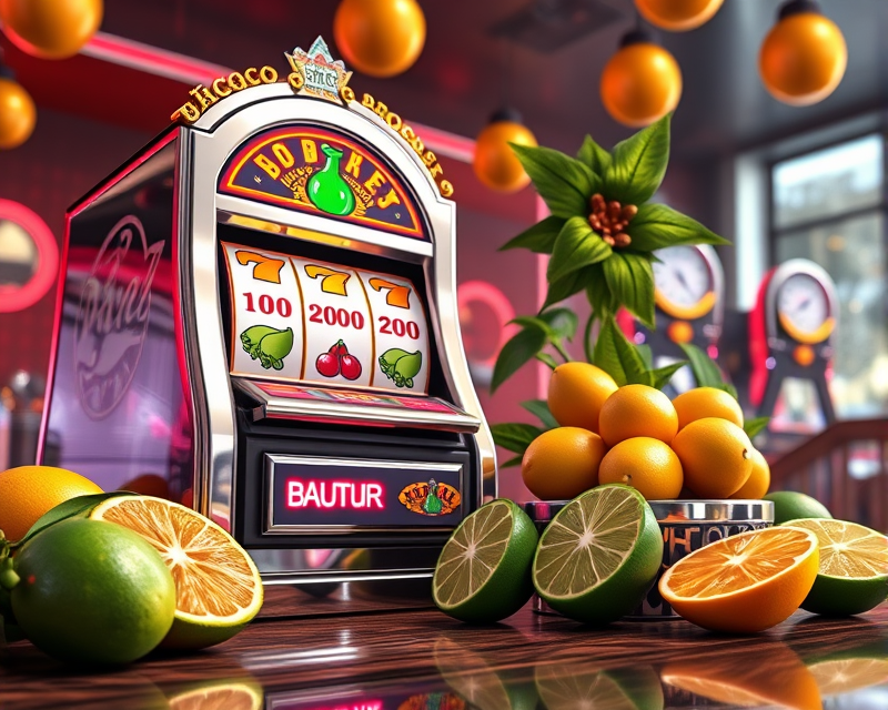 mango, lime, slot machine